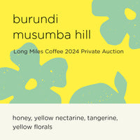 BURUNDI MUSUMBA HILL
