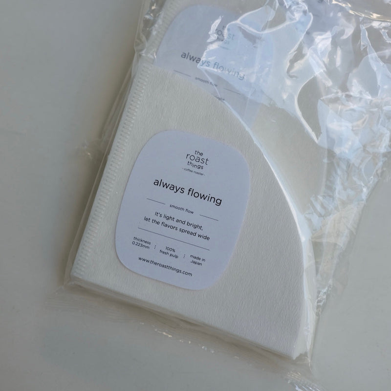{ALWAYS FLOWING} FILTER PAPER