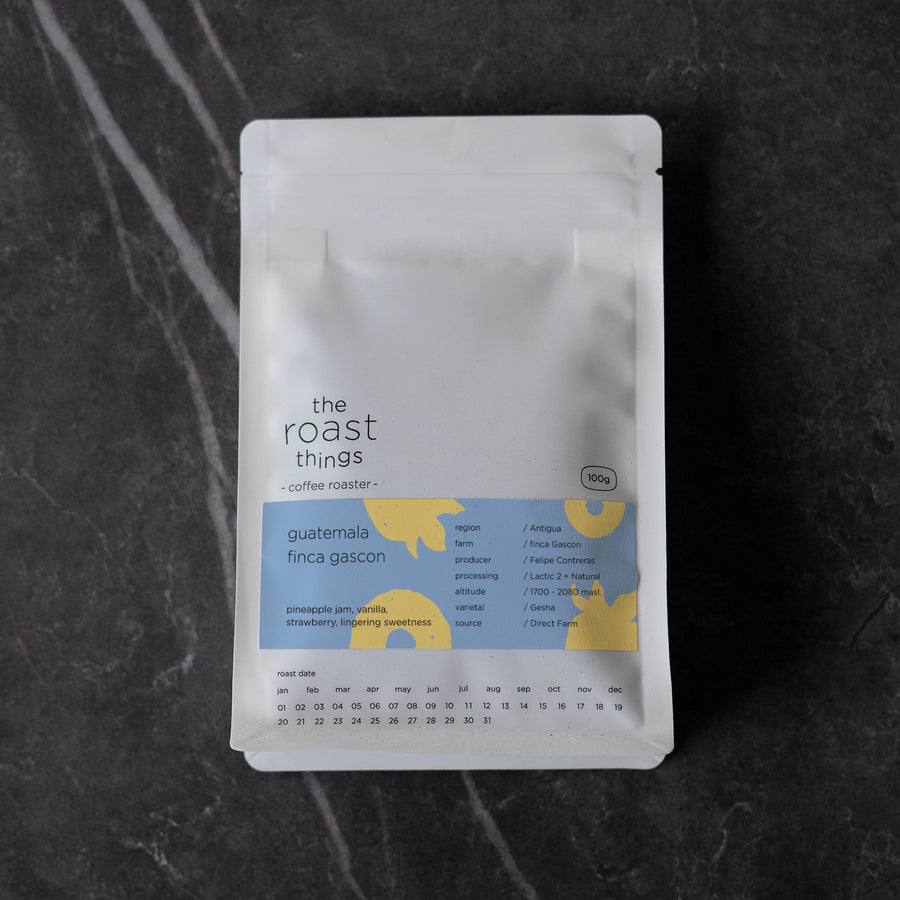 GUATEMALA FINCA GASCON (LACTIC 2 + NATURAL) (ROAST DATE: 21/09)