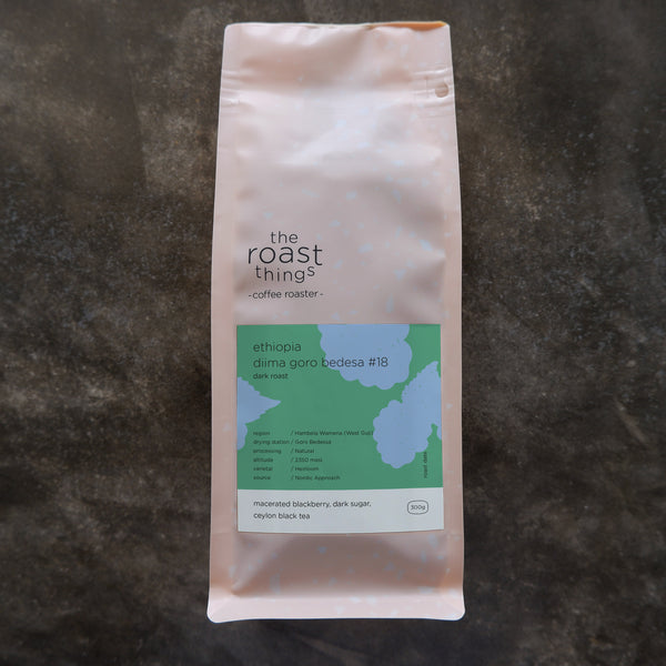 ETHIOPIA DIIMA GORO BEDESA #18 (dark roast)