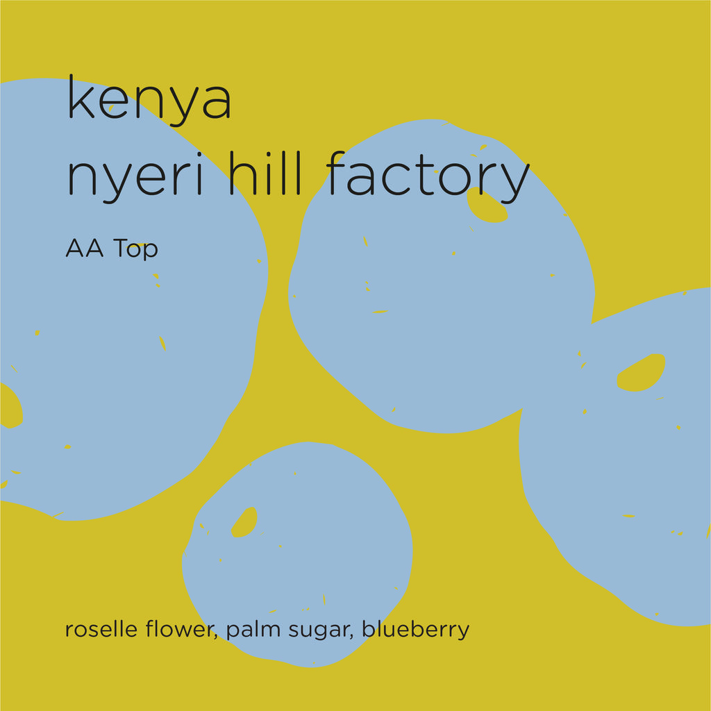 The Roast Things KENYA NYERI HILL FACTORY AA TOP – specialty coffee beans Malaysia